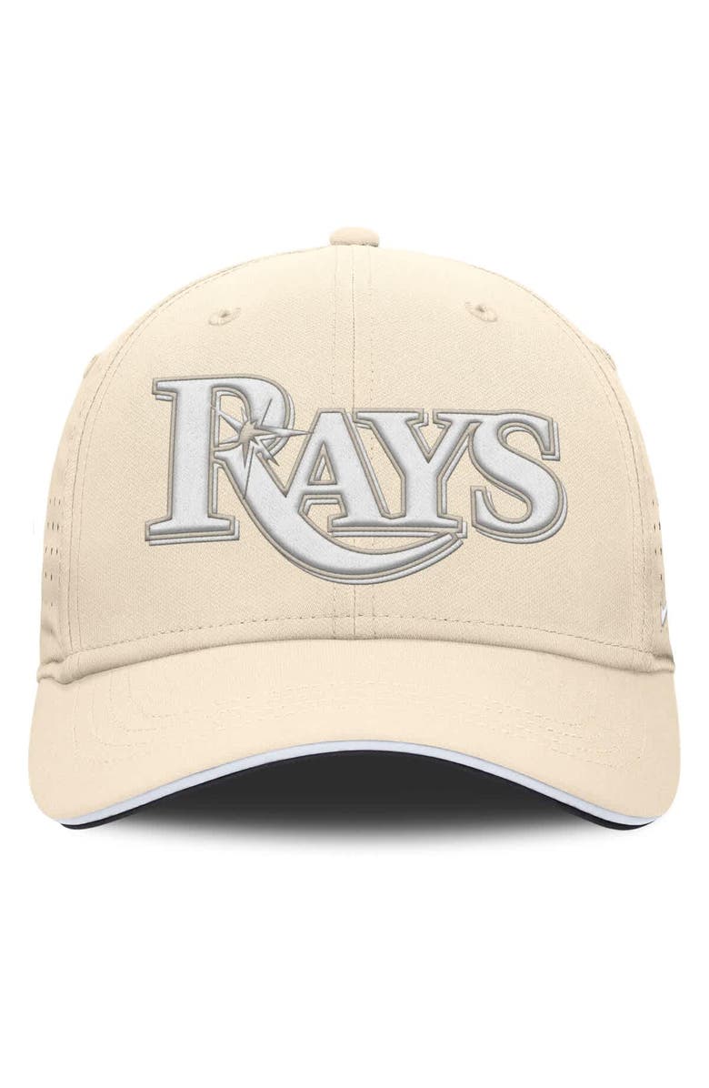 Nike Men's Nike Cream Tampa Bay Rays Rise Performance Flex Hat, Alternate, color, Cream