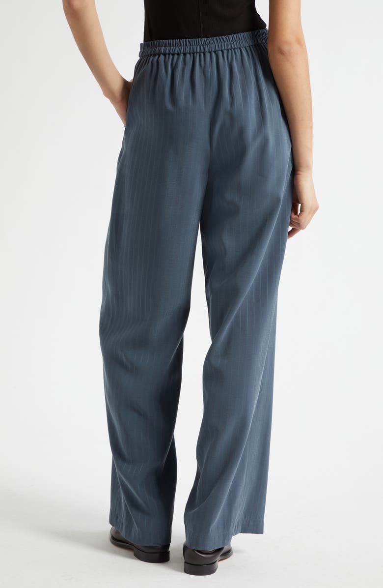 Emporio Armani Pinstripe Pants, Alternate, color, Blue
