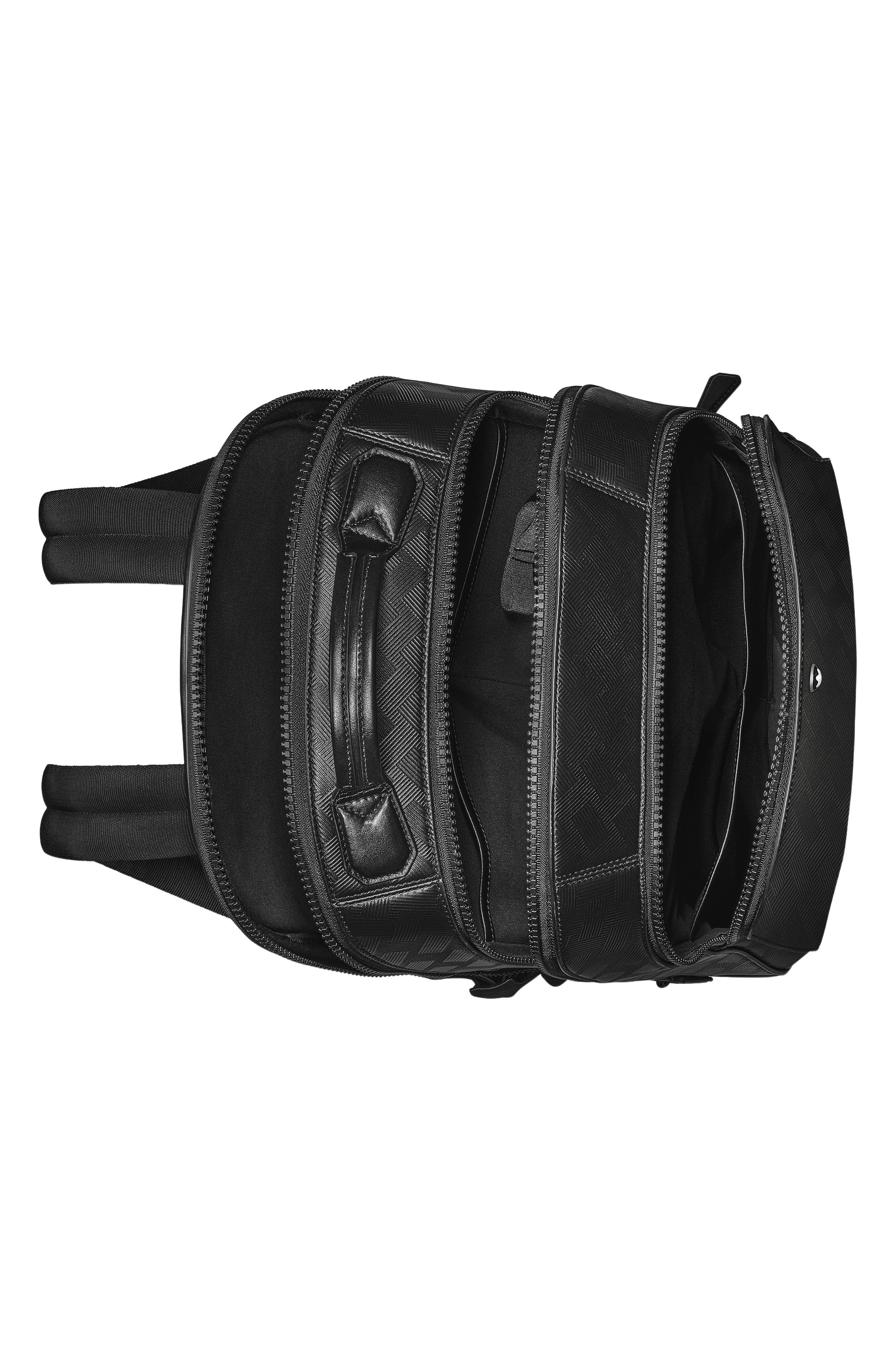 Montblanc Extreme 3.0 Leather Backpack, Alternate, color, Black