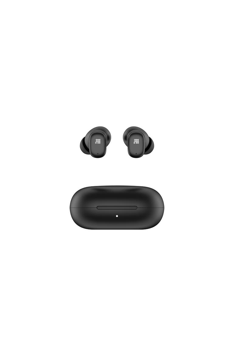 Power Earbuds Bluetooth 6.0, 55ms Latency, 5H Playback, 500mAh Case, ANC, USB-C Charging, Touch Controls, Voice Assistant, Alternate, color, Black