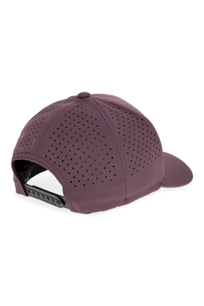 Bahamas Tech Snapback Hat, Alternate, color, RAISIN