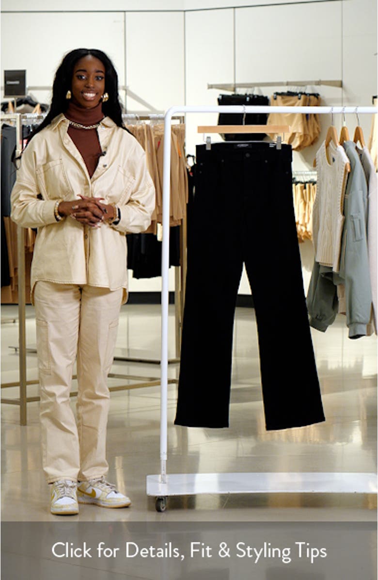 Lucy High Waist Bootcut Jeans, sales video thumbnail