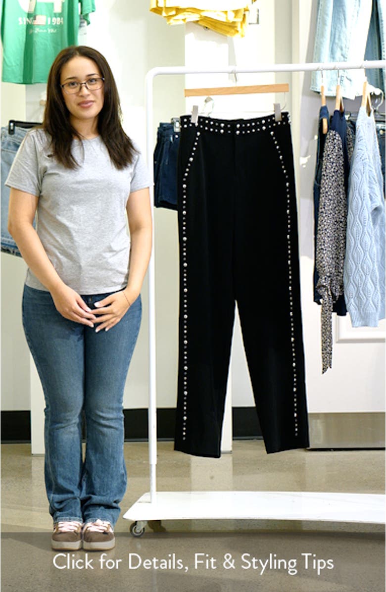 Olga Stud Detail Pants, sales video thumbnail
