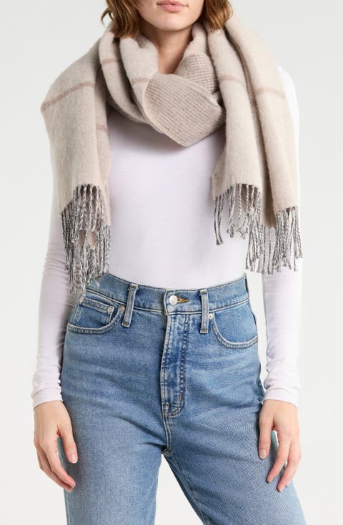 Marcia Wool Blend Scarf