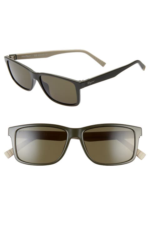 57mm Square Sunglasses