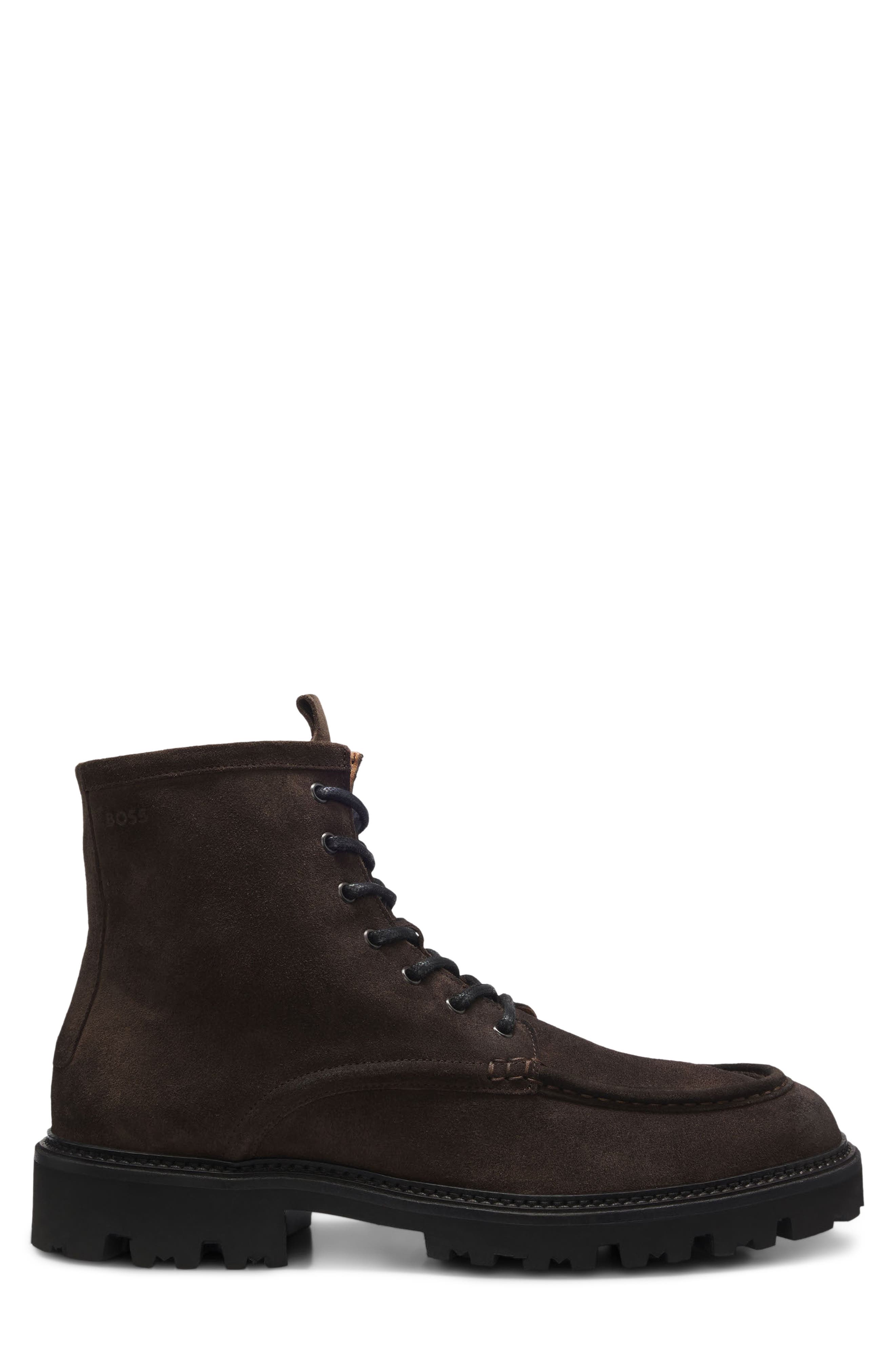 Julio Leather Boot, Alternate, color, DARK BROWN