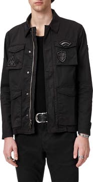 John Varvatos Kade Patch Field Jacket
