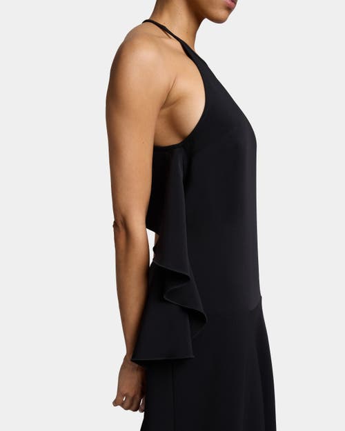 Santorelli Alessia Sleeveless Ruffled Midi Dress