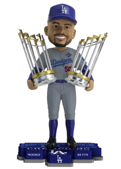 Mookie Betts (Dodgers) 2025 World Series Back to Back Champs Bobblehead