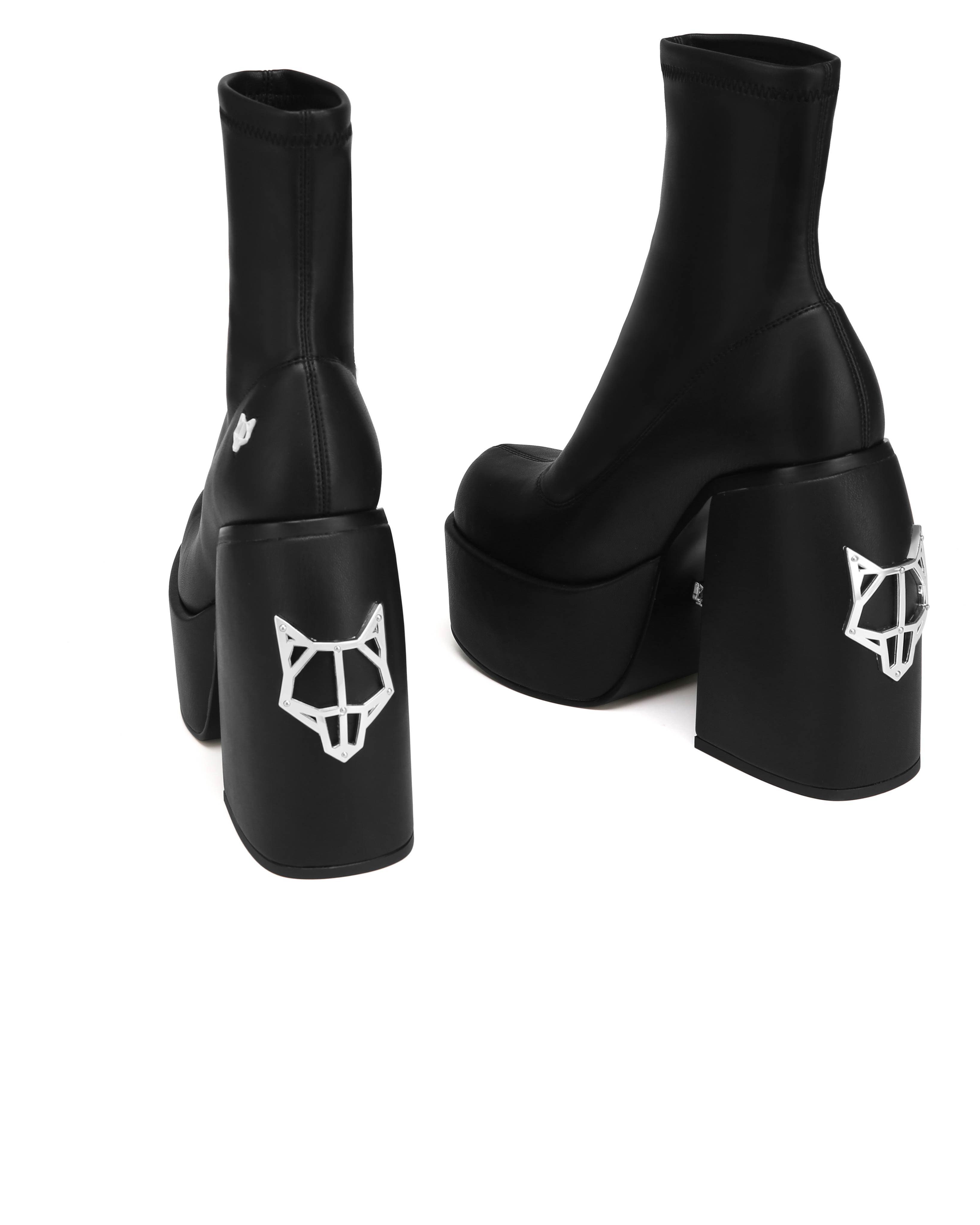 Naked Wolfe Sugar Stretch Boot, Alternate, color, Black