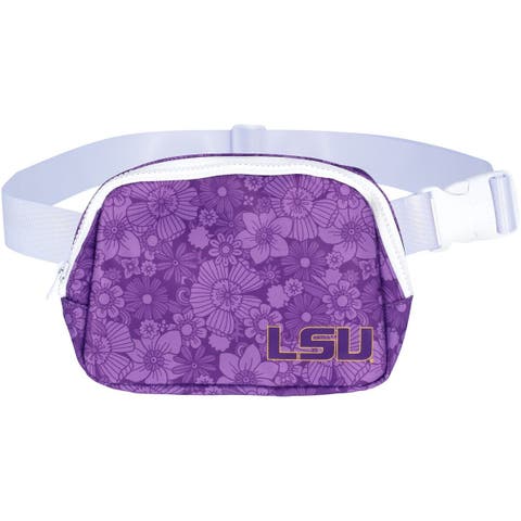 LSU Tigers Floral Print Fanny Pack