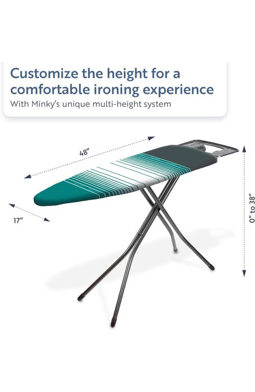 Minky York Wide Top Ironing Board In Multi