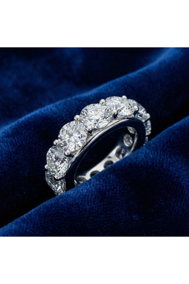 13Ct Diamond Eternity Ring Lab Grown, Alternate, color, 14k White Gold