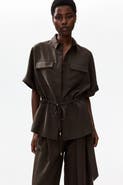 H&M Drawstring-detail Twill Top