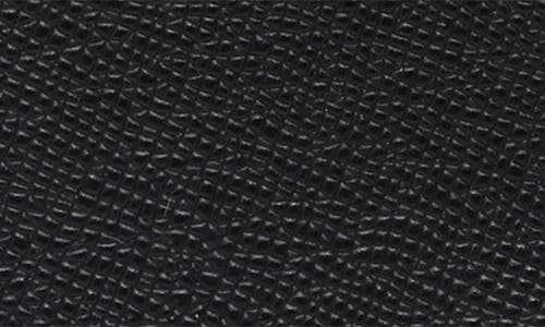 Ted Baker London Sutton Charm Leather Card Case In Black