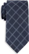 Michael Kors Big & Tall Yarrow Grid Patterned Tie