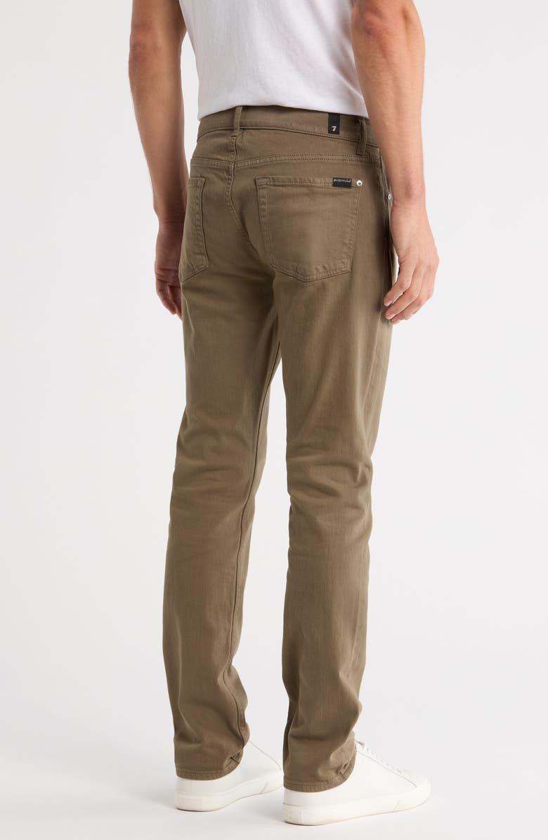 7 For All Mankind Slimmy Jeans, Alternate, color, Army