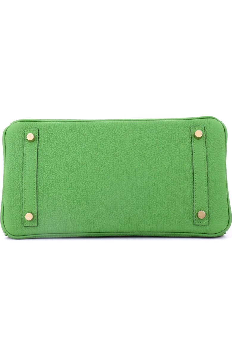 Pre-Owned Hermes Birkin Handbag Green Togo with Gold Hardware 30, Alternate, color, Vert Yucca
