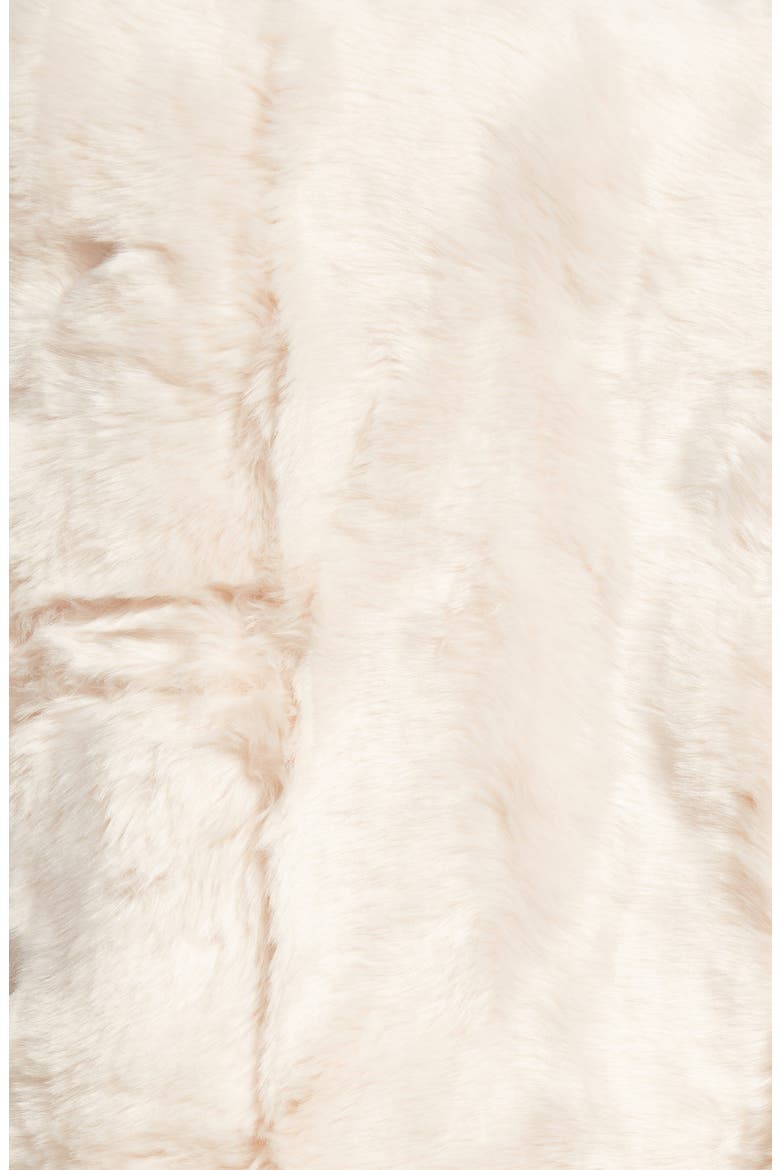 Frost Faux Fur Throw Blanket, Alternate, color, PINK PEONY BUD