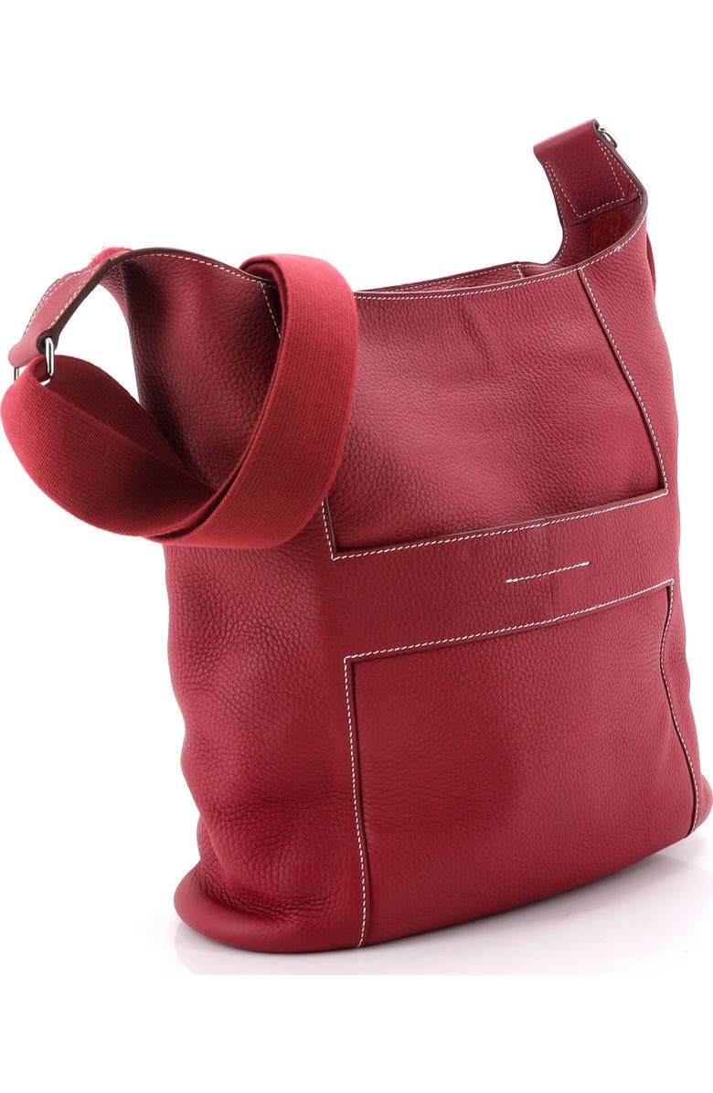 Pre-Owned Hermes Sac Good News Bag Leather GM, Alternate, color, Rubis