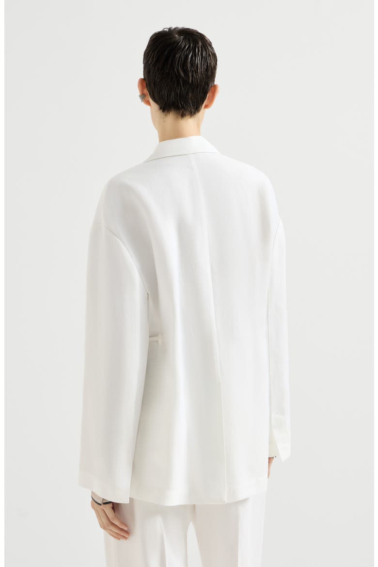 Fluid twill blazer, Alternate, color, Panama