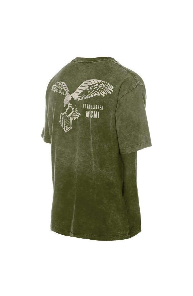 New Era Men's New Era Olive Boston Red Sox 2026 Armed Forces Day T-Shirt, Alternate, color, Olive