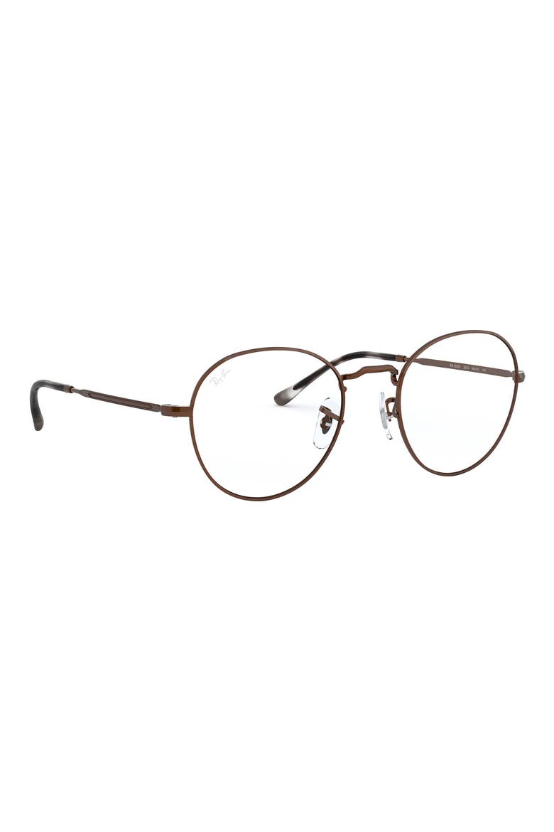 49mm Round Optical Glasses, Alternate, color, TRANSPAREN