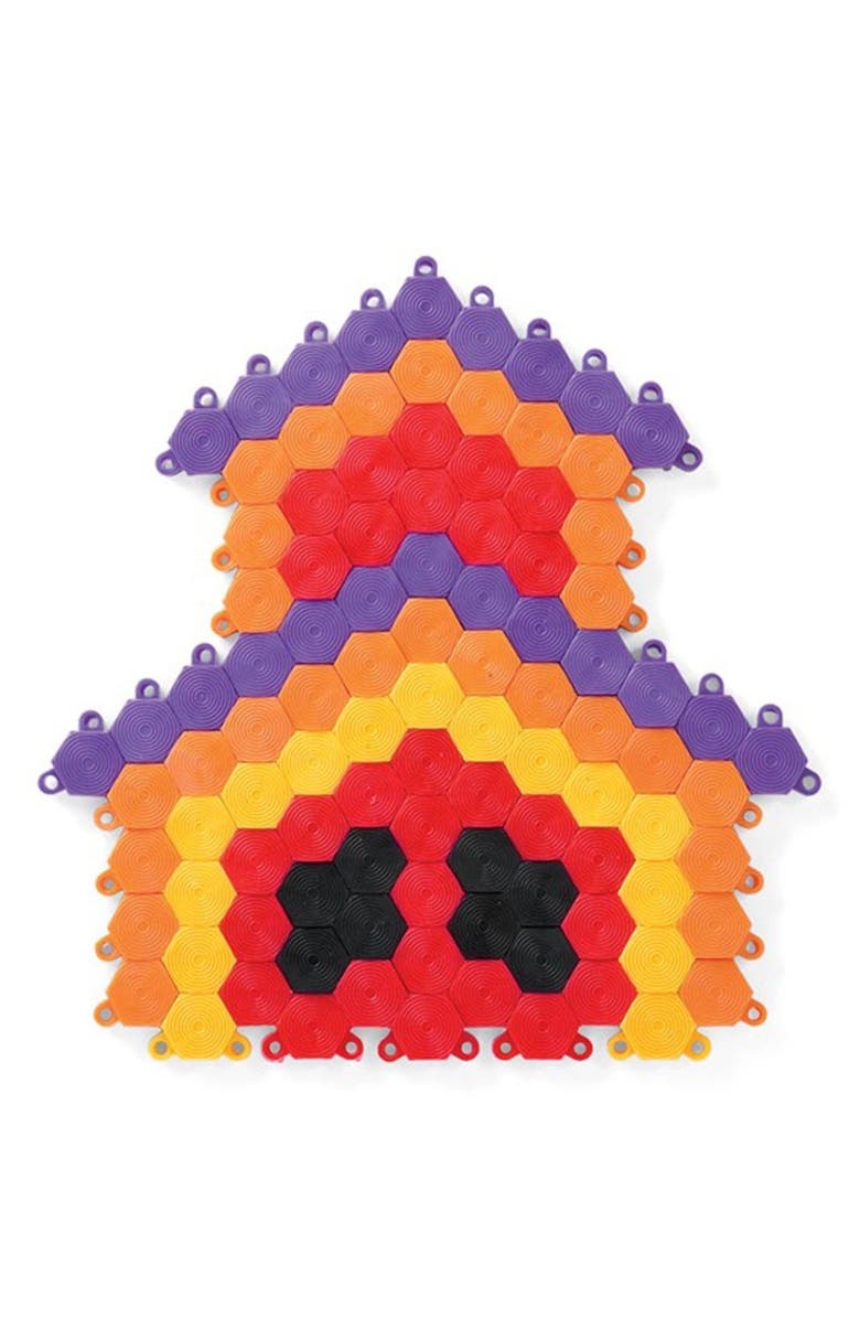 PLAYLEARN Puzzybits Hexiflex Building Blocks Set, Alternate, color, 