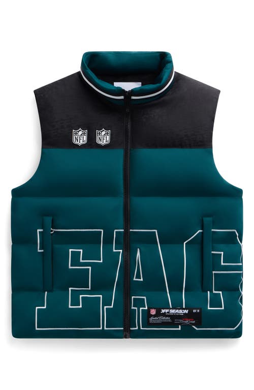 Off Season Unisex Team Puffer Vest in Eagles  product