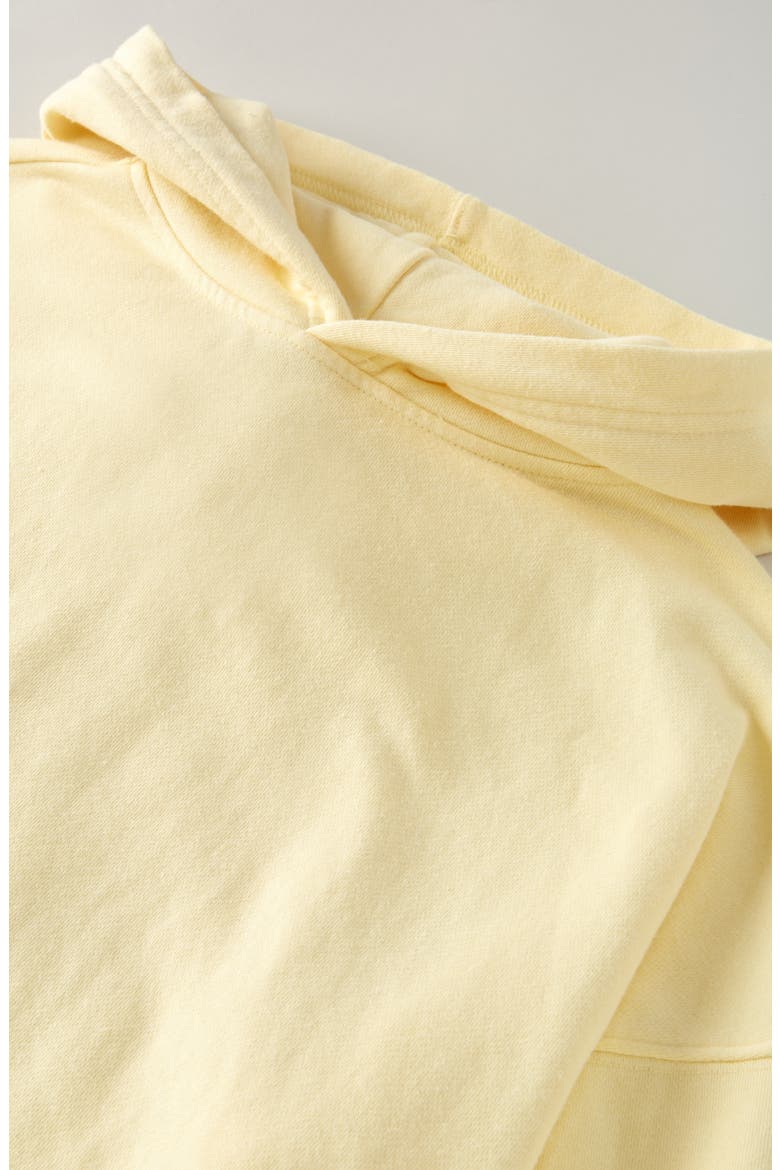 Kids' Boxy Hoodie, Alternate, color, YELLOW SOFT