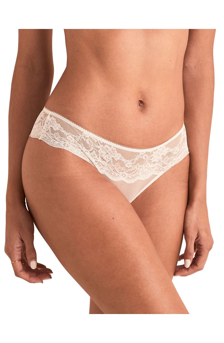 Adore Me Pamela Bikini Panties, Main, color, White
