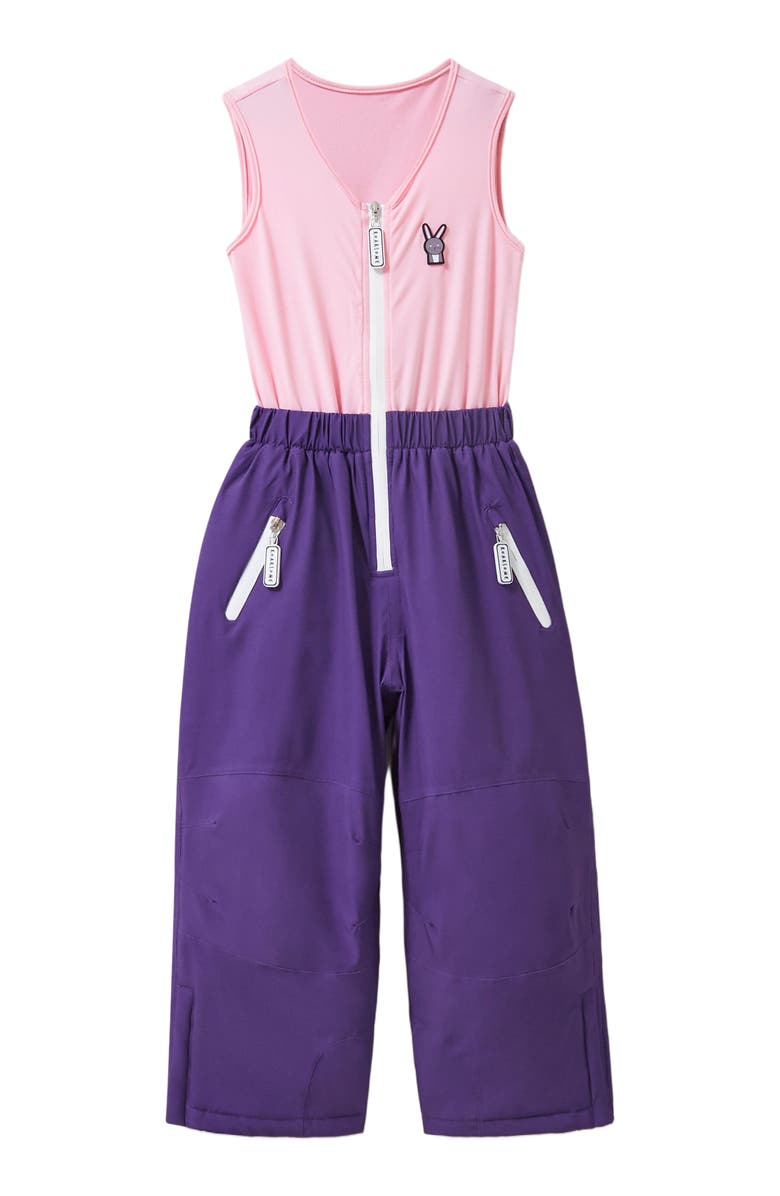Roarsome Hop the Bunny Ski Pants, Alternate, color, Purple