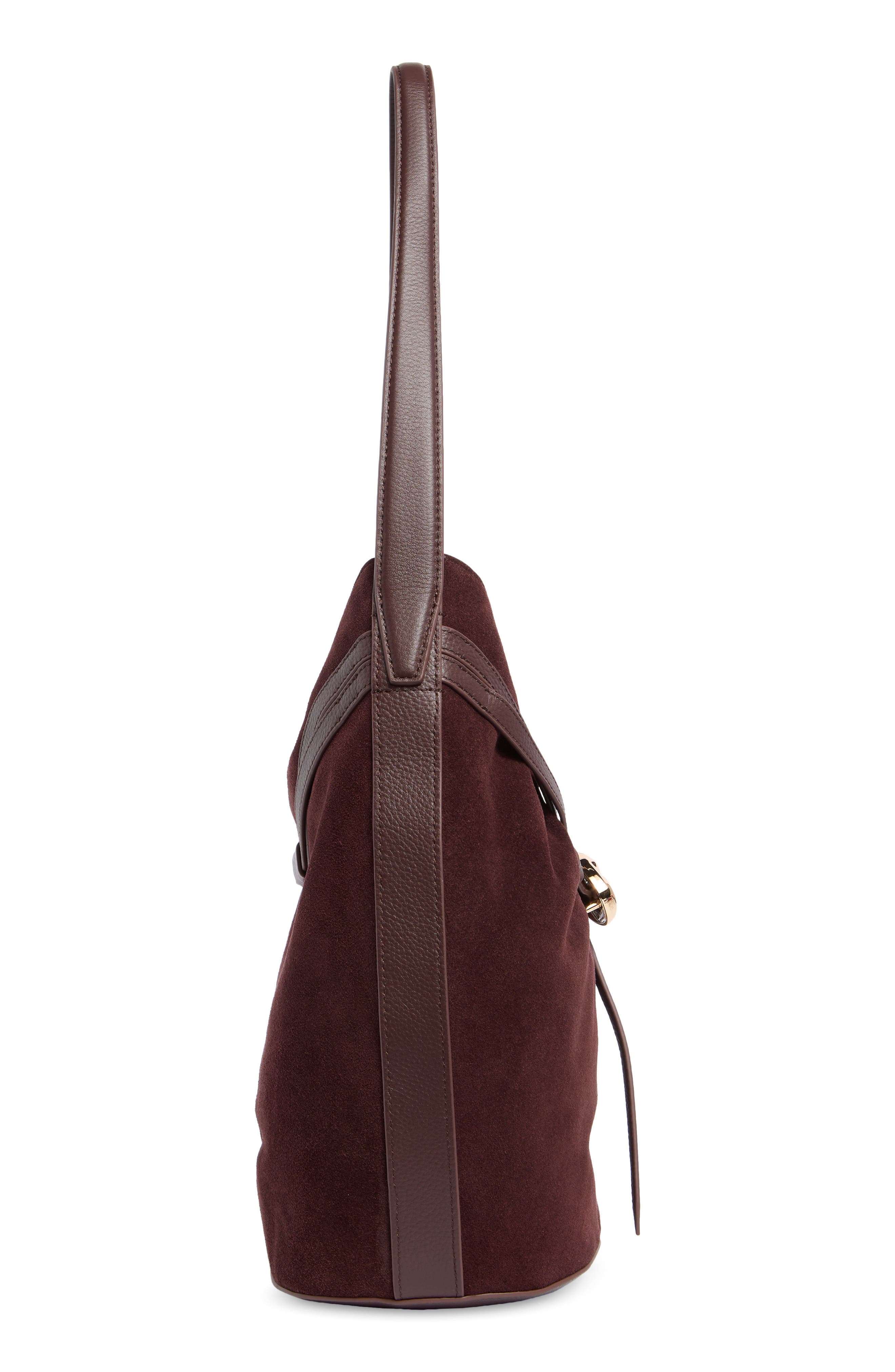 Bex Leather Tote, Alternate, color, SPICED PECAN