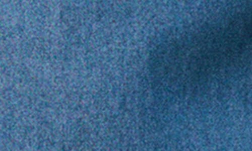 Mango Slim Fit Cotton Chambray Button-up Shirt In Medium Blue