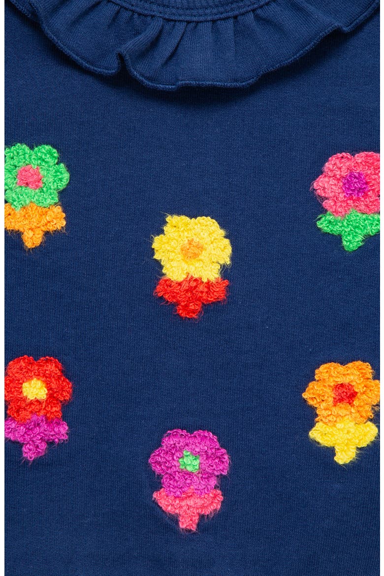 Pop Flowers Active Top & Joggers Set, Alternate, color, BLUE