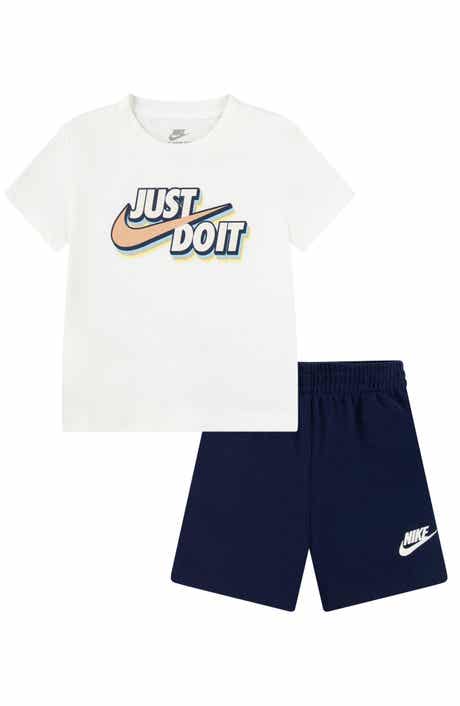 Nike Kids' Logo Graphic T-Shirt & Shorts Set