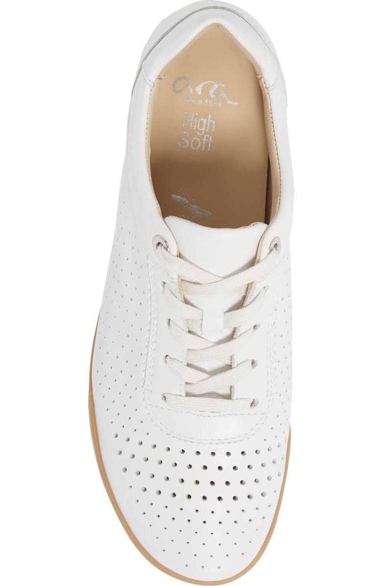 ara Alexis Lace-Up Flat, Alternate, color,