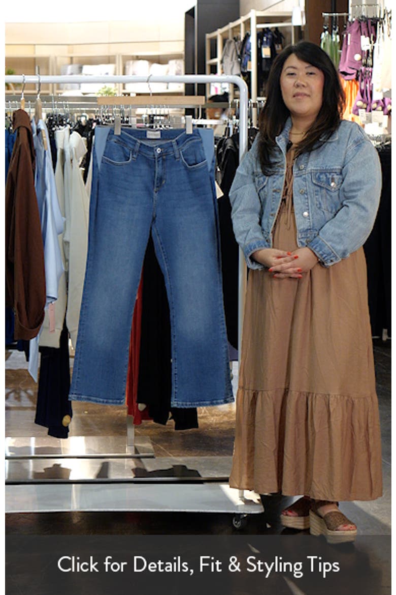 The Crop Bootcut Mama Maternity Jeans video