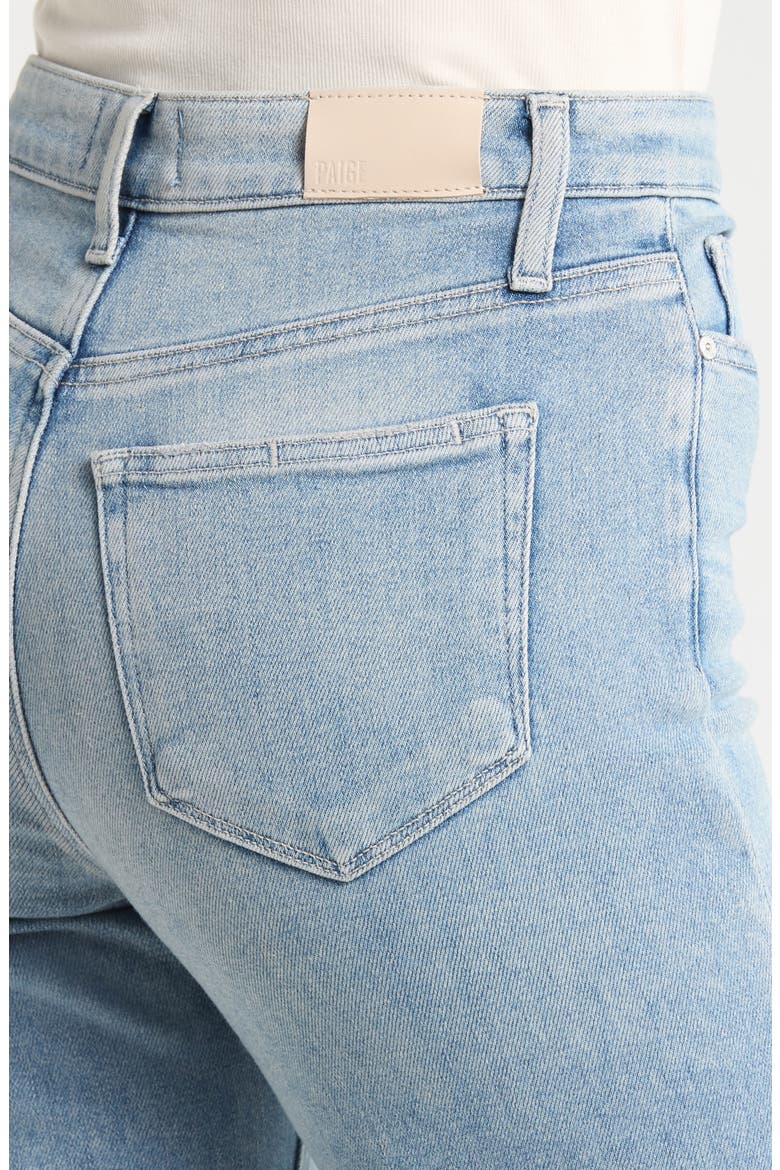 Stevie High Waist Ankle Straight Leg Jeans, Alternate, color, LISBON LIGHT