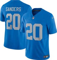 Nike Men's Nike Barry Sanders Blue Detroit Lions Vapor F.U.S.E. Alternate Limited Jersey