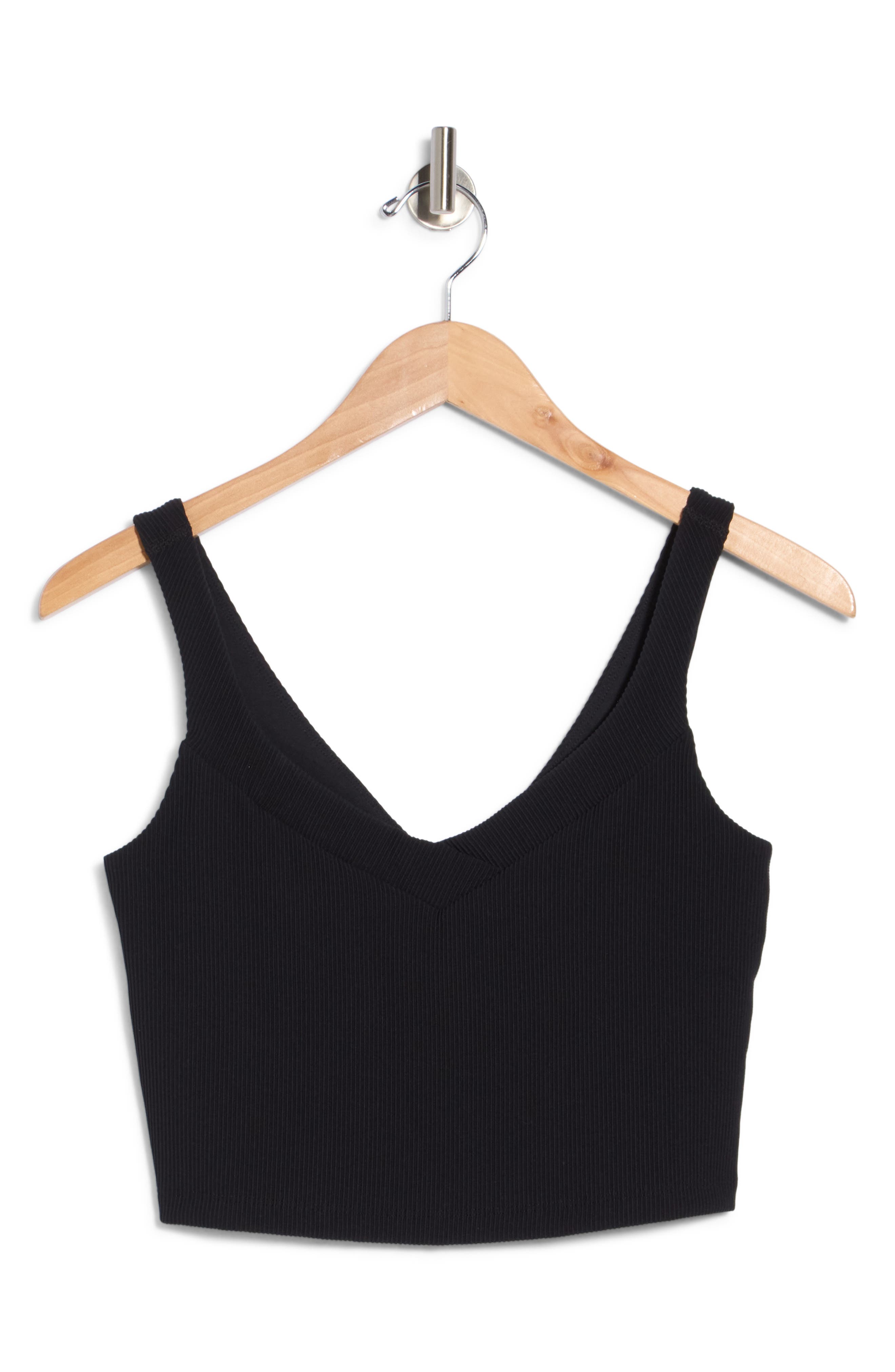 Impulse Ribbed Cropped Tank