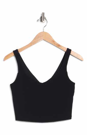Impulse Ribbed Cropped Tank