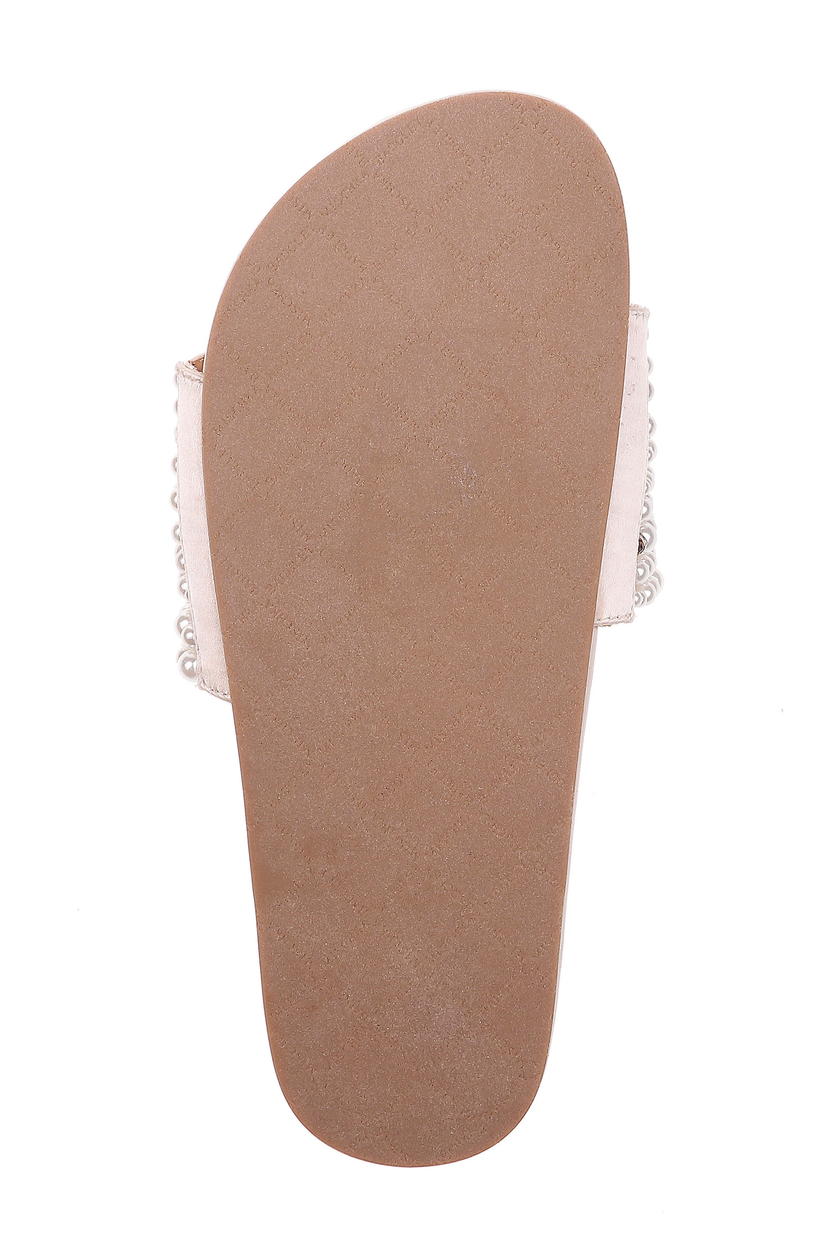 Badgley Mischka Collection Badgley Mischka Florence Beaded Slide Sandal, Alternate, color, 