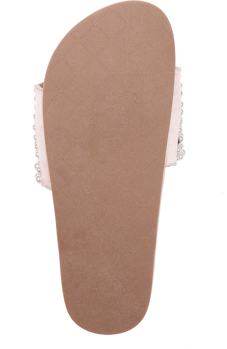 Badgley Mischka Collection Badgley Mischka Florence Beaded Slide Sandal, Alternate, color,