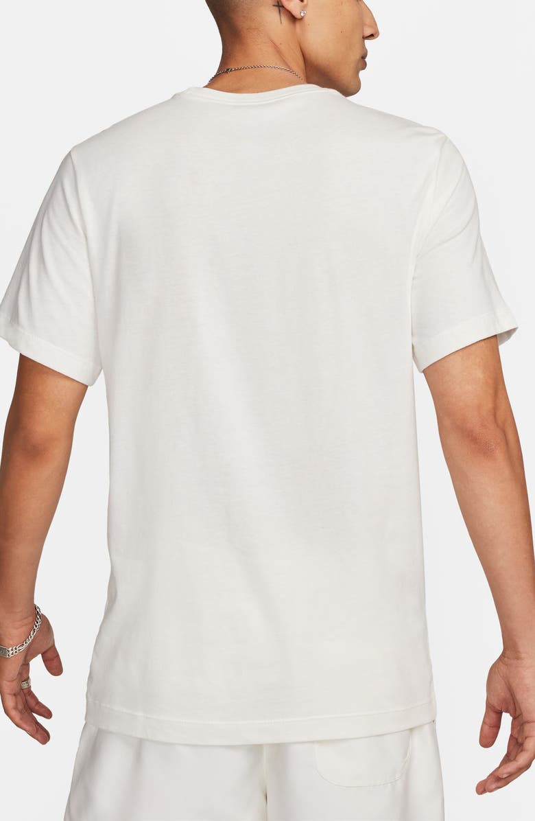 Nike Pack 4 Cotton Graphic T-Shirt, Alternate, color, Sail