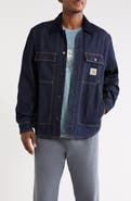 Carhartt Work In Progress Oakland Cotton Denim Shirt Jacket