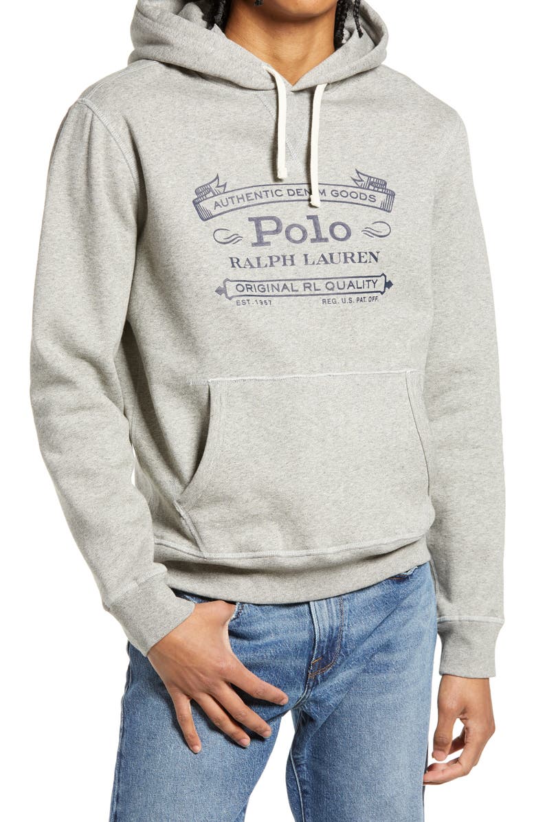 Polo Ralph Lauren Knit Pullover Hoodie, Main, color, 