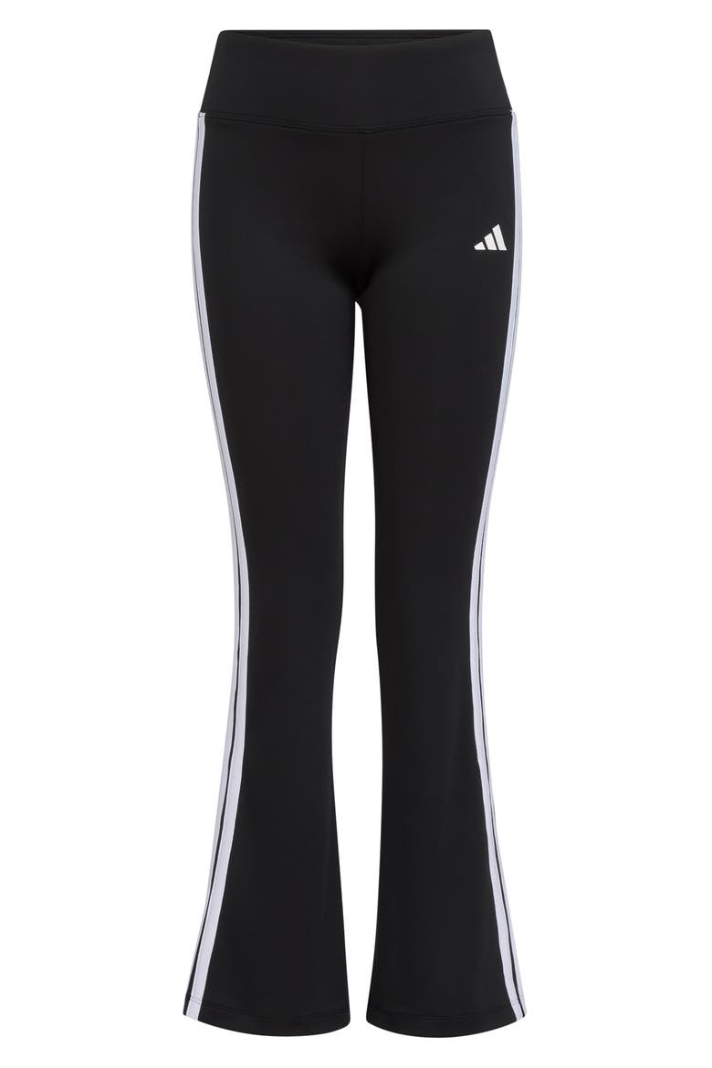 Kids' Flare Jersey Pants, Main, color, BLACK