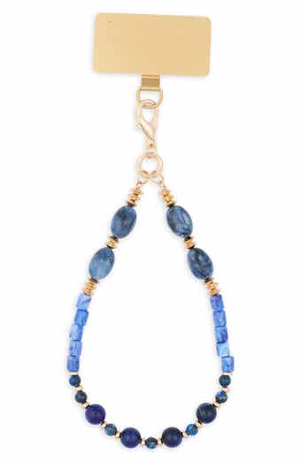 Mixed Bead Phone Wristlet Strap