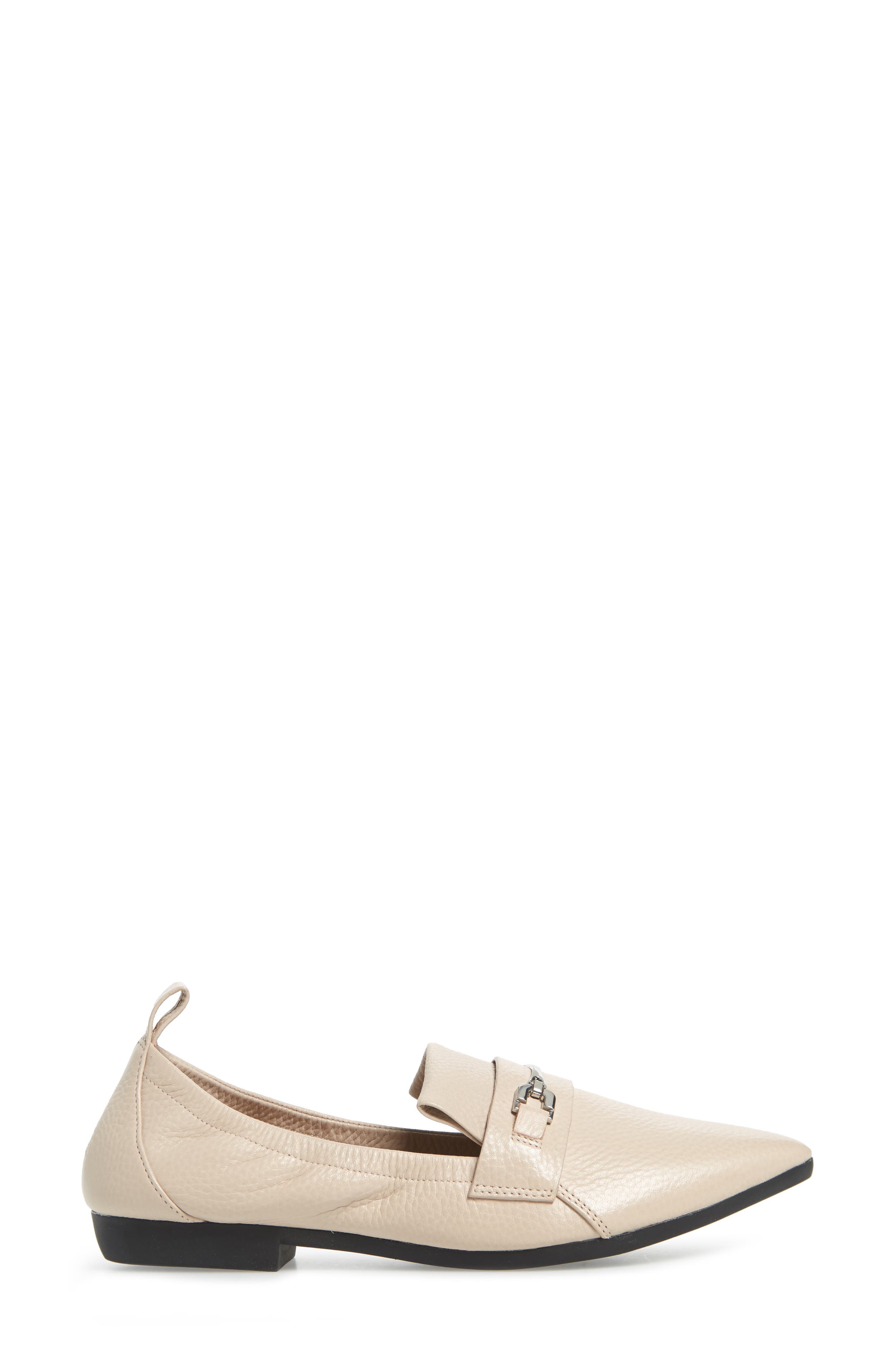 Domino Skimmer Flat, Alternate, color, BLUSH LEATHER